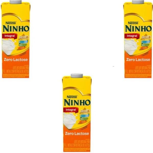 Imagem de Leite ninho integral zero lactose kit 6 unidades