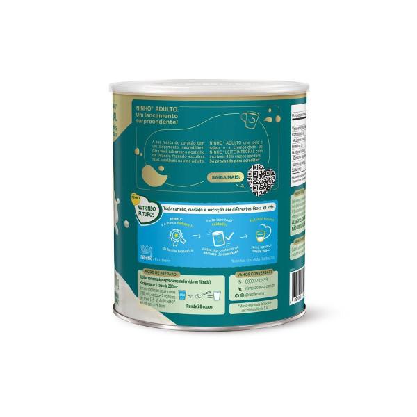 Leite Ninho Leite Em Pó Semidesnatado Adulto 700G Nestlé - Nestle Imagem de Leite Ninho Leite Em Pó Semidesnatado Adulto 700G Nestlé