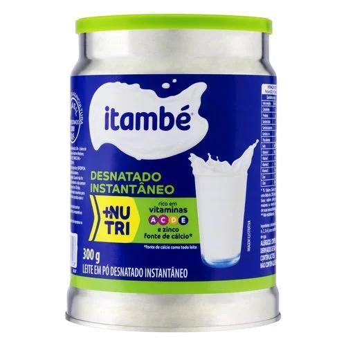 Imagem de Leite Pó Instantâneo Desnatado Itambé Lata 300g