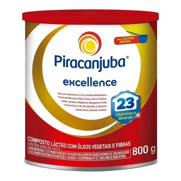 Imagem de Leite po piracanjuba composto lacteo excellence oleo de vegetais 800g