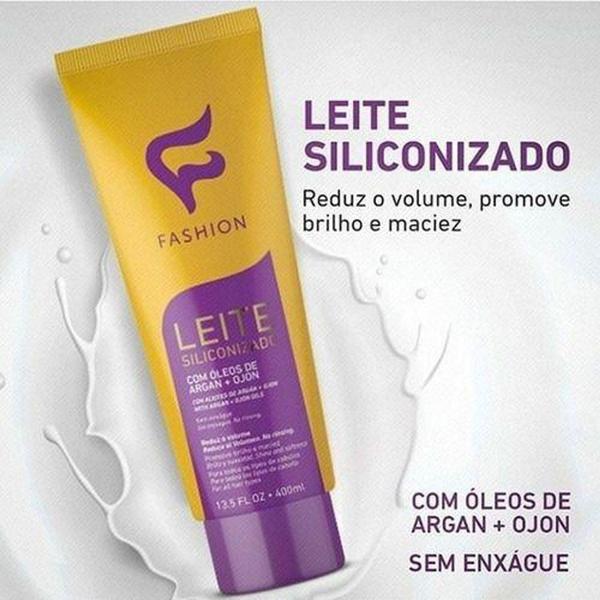 Imagem de Leite Siliconizado Fashion Desembaraça Creme De Pentear