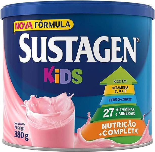 Imagem de Leite Sustagen Kids Mead Johnson Morango 400g