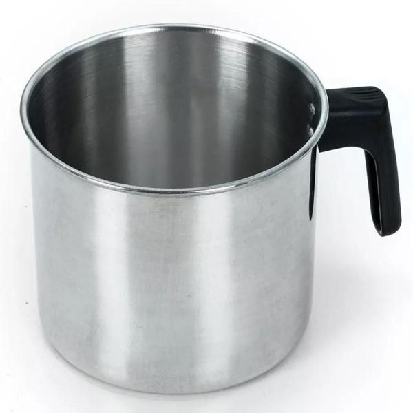 Imagem de Leiteira 18 Cm - 3,8 L Canecao Fervedor Leite Aluminio orla