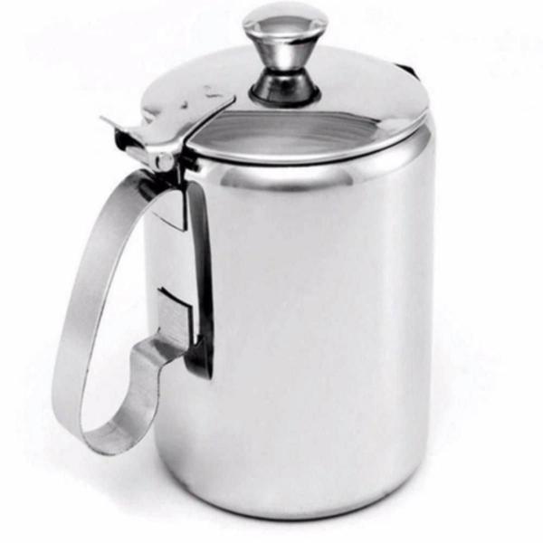 Imagem de Leiteira Bule Para Café Chá Leite De Aço Inox 600Ml