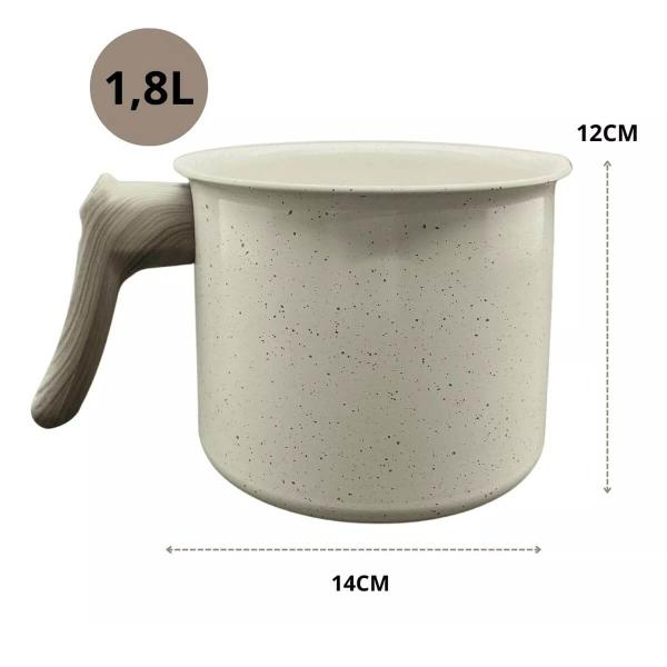 Imagem de Leiteira Caneca Indução Style Cook Mármol 1,8l