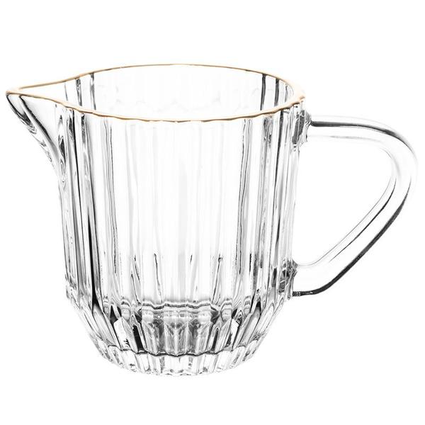 Leiteira de cristal com fio de ouro Imperatriz Wolff 220 ml Imagem de Leiteira de cristal com fio de ouro Imperatriz Wolff 220 ml