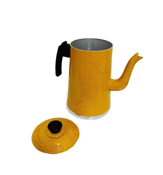 Leiteira Fervedor De Leite Com Apito 1,5 Litros Amarela Pig - Docesar Imagem de Leiteira Fervedor De Leite Com Apito 1,5 Litros Amarela Pig