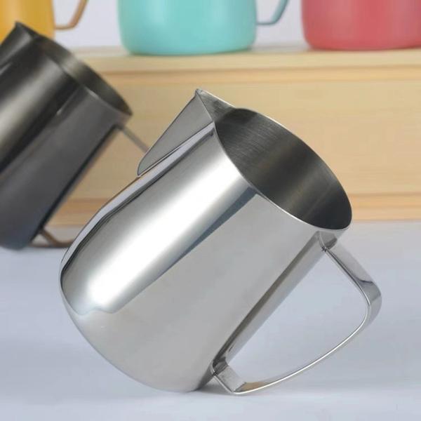 Imagem de Leiteira Pitcher Para Cafe Barista 600ml Aço Inoxidáve