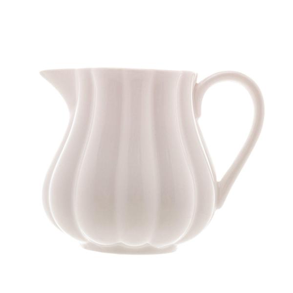 Imagem de Leiteira Porcelana Pétala Branca Matt 220ml - WOLFF