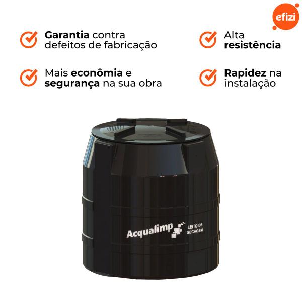 Leito de Secagem para Biodigestor Acqualimp Imagem de Leito de Secagem para Biodigestor Acqualimp