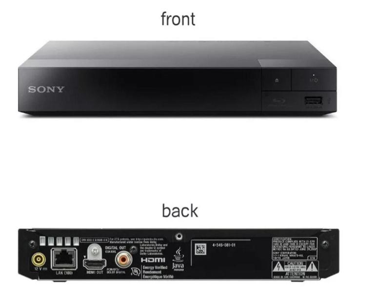 Imagem de Leitor De Bluray E Dvd Sony Bdp-S1500