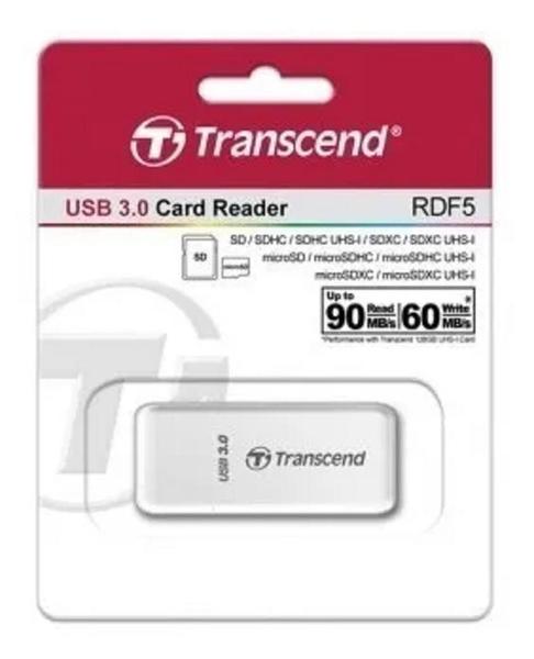 Imagem de Leitor De Cartão Sdhc E Micro Sdhc Transcend Rdf5