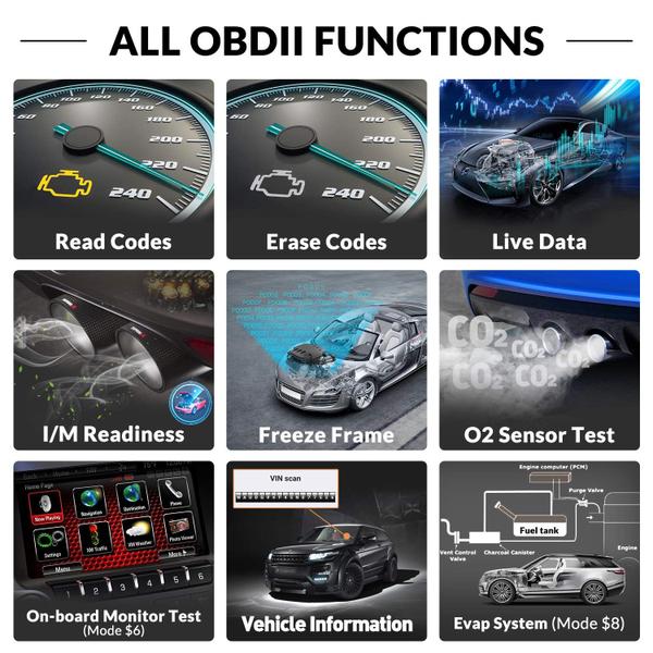 Imagem de Leitor de código automático do scanner OBD2 EDIAG YA-101 para todos os carros