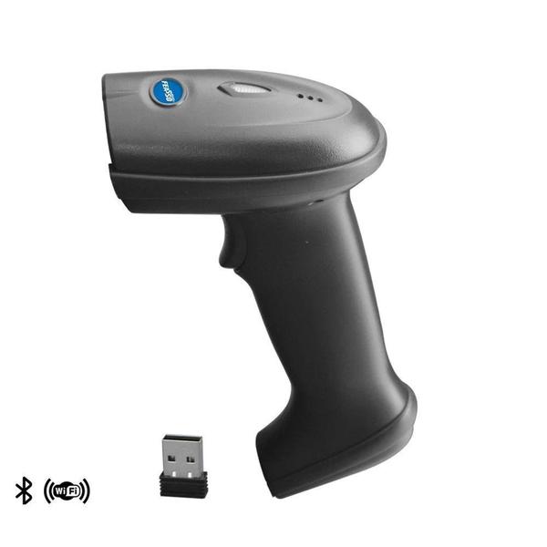 Imagem de Leitor de Código de Barras e QR Code Sem Fio Bluetooth à Laser Feasso - F-COD35 - Knup