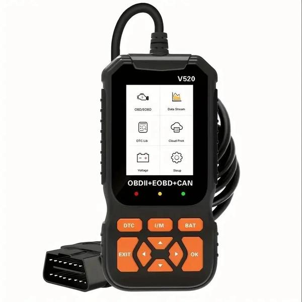 Imagem de Leitor de Código OBD2 Profissional - Scanner Automotivo com Diagnóstico em Tempo Real