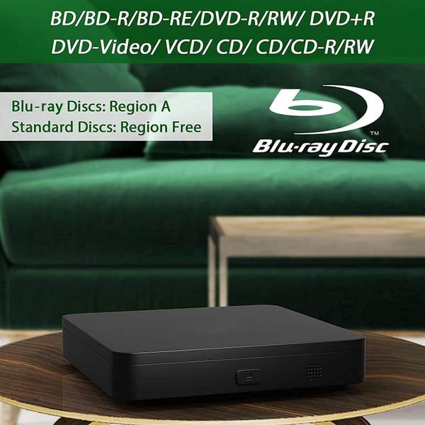 Imagem de Leitor de DVD Blu-Ray DIDAR Ultra Mini 1080P Blue Ray Disc