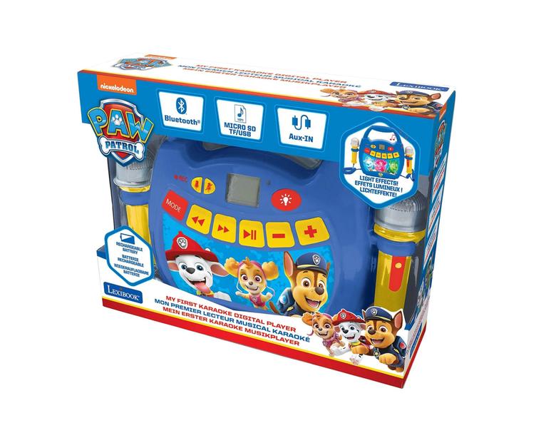 Imagem de Leitor digital de karaokê Lexibook Paw Patrol com microfones