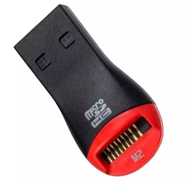 Imagem de Leitor Gravador Adaptador Usb Cartão De Memória Sd Micro Sd