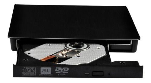 Imagem de Leitor Gravador Drive Dvd Cd Externo Cabo Usb 3.0 Portátil