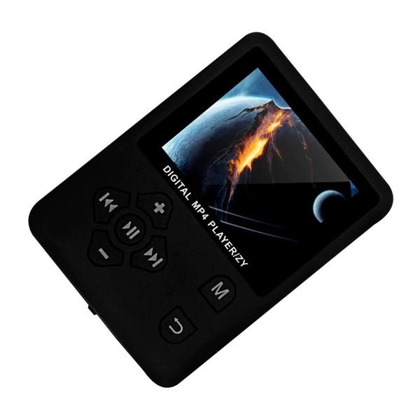 Imagem de Leitor MP3 Wokex Mini 32GB com tela de 1,8" Rádio FM preto