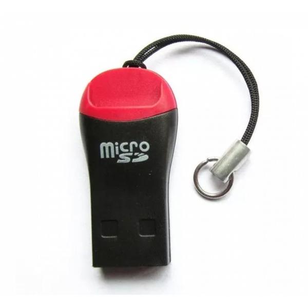 Imagem de Leitor Usb Cartão Micro Sd Classe 10 E 4 Adaptador Pendrive