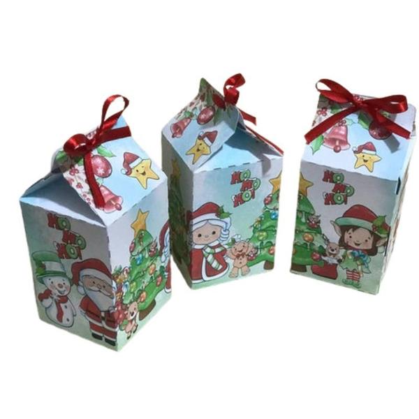 Imagem de Lembrancinhas 20 Milk Natal  Kit Com 10 Unid