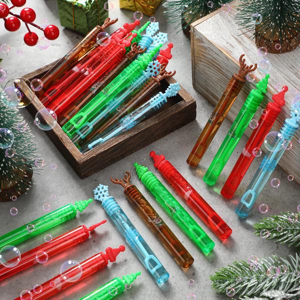 Imagem de Lembrancinhas da festa de Natal Christmas Bubble Wands Shappy 160