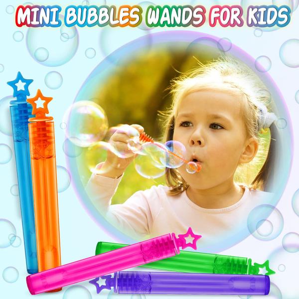 Imagem de Lembrancinhas de festa a granel V-Opitos 66 Mini Bubble Wands 6 cores