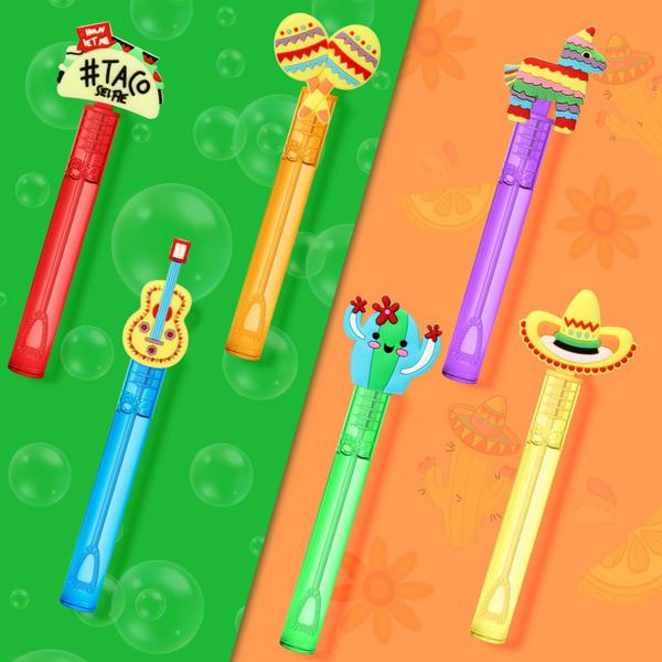 Imagem de Lembrancinhas de festa Bubble Wands AFZMON Cinco De Mayo para crianças 24 horas