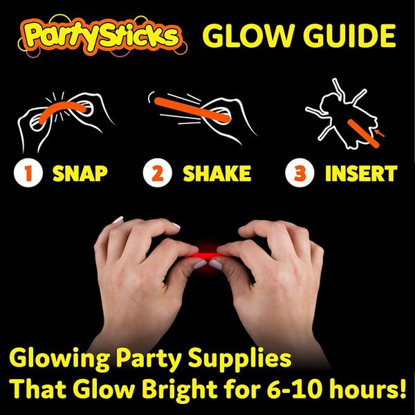 Imagem de Lembrancinhas de festa Glow Sticks Festa de Halloween de Glow Critters