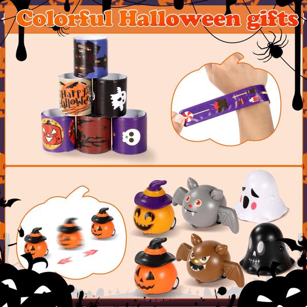 Imagem de Lembrancinhas de Halloween - Kit com 266 Peças KENWQZI + Sacola de Doces