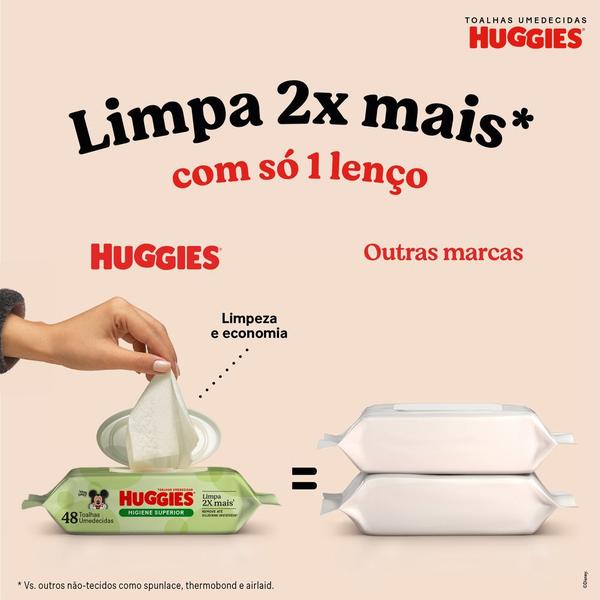 Imagem de Lenço Umedecido Huggies Max Clean 96 Unidades