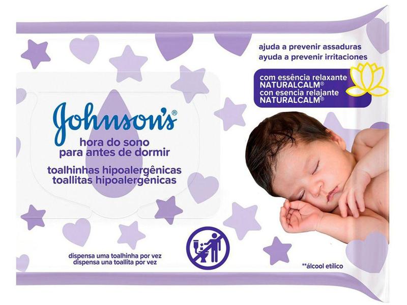 Imagem de Lenço Umedecido Johnsons Baby Hora do Sono - 96 Unidades