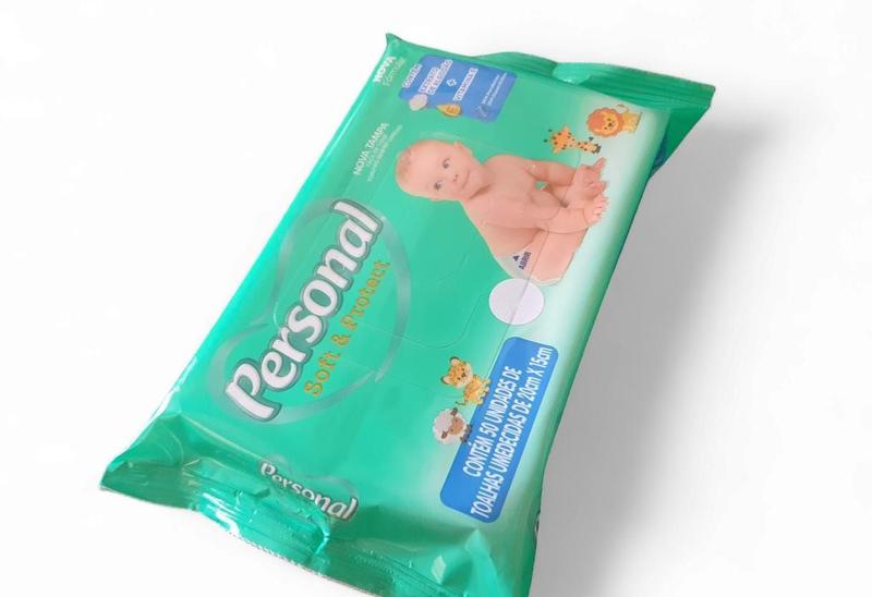 Imagem de Lenço Umedecido Personal Soft & Protect 50 Unidades