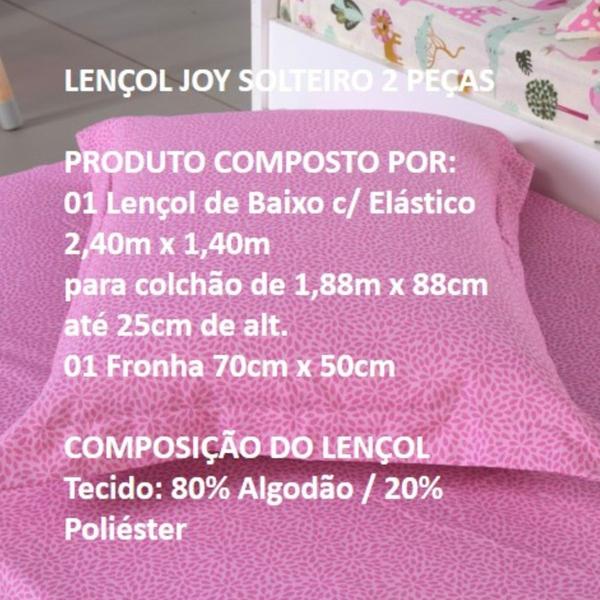 Imagem de Lençol 2 Peças, Solteiro, Acompanha Fronha, Menina, Diversas Estampas, para Varão