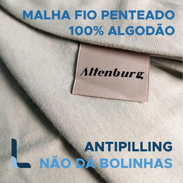 Imagem de Lençol Avulso com Elástico em Malha 100% Algodão Fio Penteado Antipilling Altenburg - Solteiro