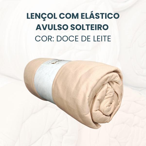 Imagem de Lençol Avulso Solteiro de Malha Vivaldi Premium Sul Brasil