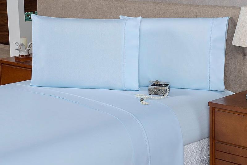 Lençol cama Solteirão Avulso 400 Fios Com Elástico 100% algodao - Rafaloro Imagem de Lençol cama Solteirão Avulso 400 Fios Com Elástico 100% algodao