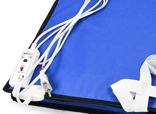 Imagem de Lençol colchonete térmico maca mesa de massagem tradicional 110V Sulterm azul 02 temperaturas