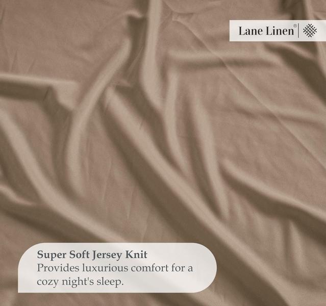 Imagem de Lençol com elástico LANE LINEN Lane Linen Queen Taupe Microfiber