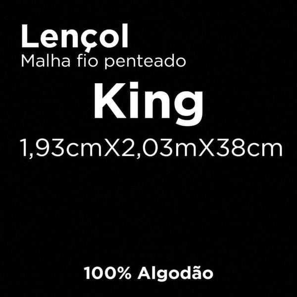 Imagem de Lençol King Size Altenburg Malha In Cotton Branco