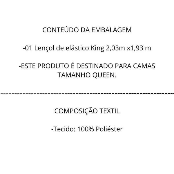 Imagem de Lencol Micropercal 300 Fios Avulso Elastico King Vermelho