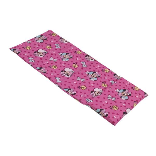 Imagem de Lençol Nap Pad Disney Minnie Mouse rosa e aqua Preschool