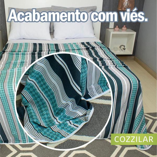 Imagem de Lençol Para Cobrir Casal Estampado COZZILAR 100% Algodão Malha, Toque Macio, Durável e Não Desbota