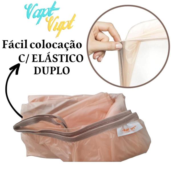 Lençol Protetor Siliconado Impermeável C/ Elástico Para Colchão de Berço Padrão Capa Protege Urina de Bebe - Senior Care Imagem de Lençol Protetor Siliconado Impermeável C/ Elástico Para Colchão de Berço Padrão Capa Protege Urina de Bebe