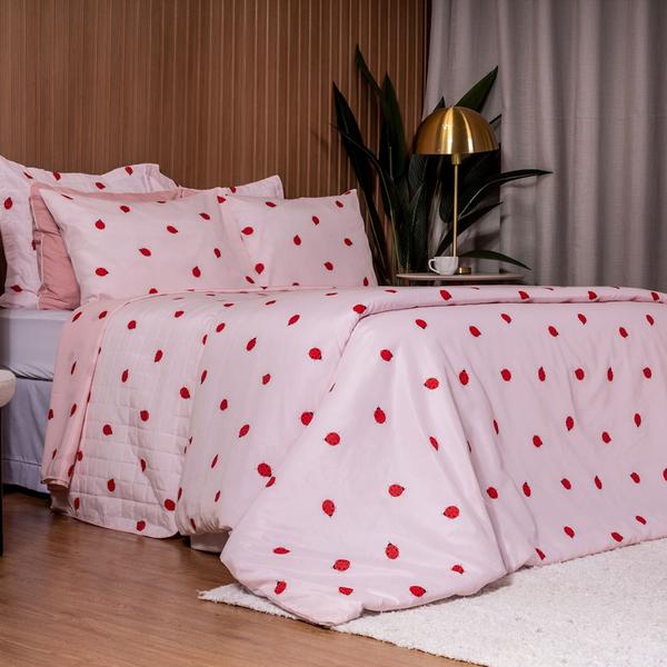 Lençol Solteiro 03 Peças Cama Box Algodão Misto 150 Fios - LENNY ENXOVAIS Imagem de Lençol Solteiro 03 Peças Cama Box Algodão Misto 150 Fios