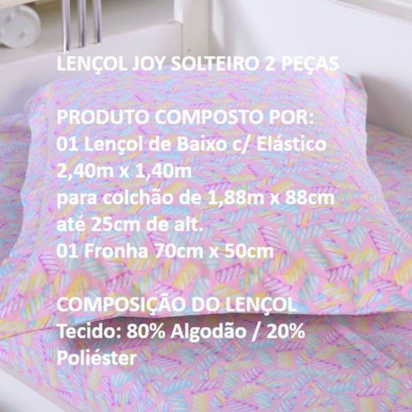 Imagem de Lençol Solteiro, 2 Peças, Diversas Estampas, Menina, Menino, Infantil, Juvenil, Acompanha Fronha