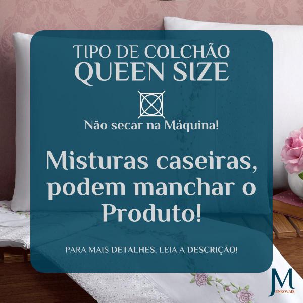 Imagem de Lencol Super Queen Size Elastico Daphane 100%Algodao Extra