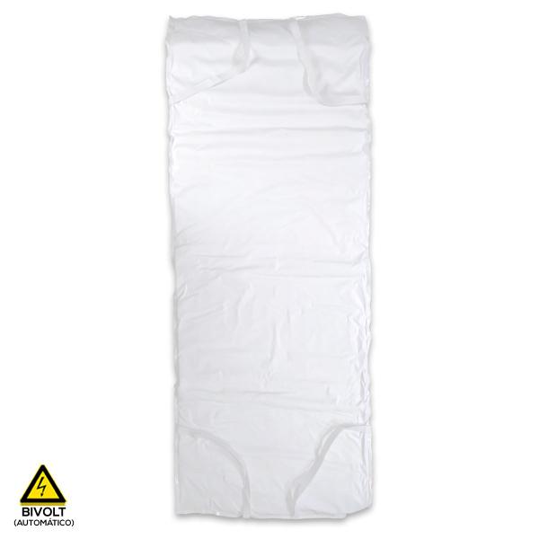 Imagem de Lençol Térmico Branco Solteiro 170cm x 70cm Para Maca - Styllus Term