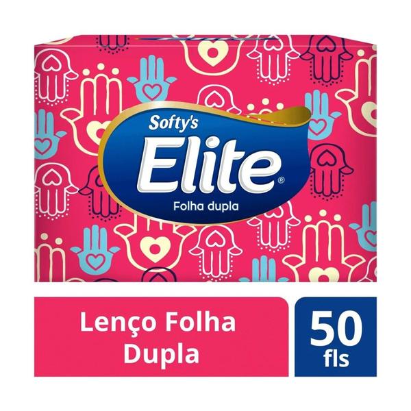 Imagem de Lencos de Papel Softy's Elite 50 Unidades